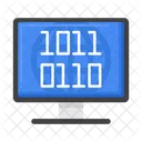 Digital Technology Technology Binary Code Icon
