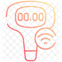 Digital Temperature Medical Device Digital Thermometer Icon