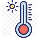 Digital Thermometer Fever Scale Medical Icon
