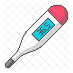 Digital thermometer  Icon