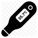 Digital Thermometer Medical Device Temperature Detector Icon