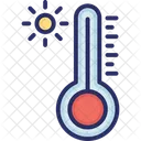 Digital Thermometer Fever Scale Medical Icon