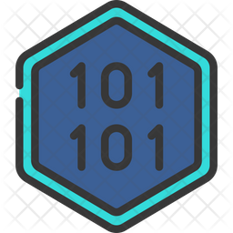 Digital Token Icon - Download in Flat Style