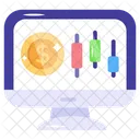 Digital Trade  Icon