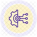 Digital Transformation Technology Icon