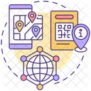 Digital travel information  Icon