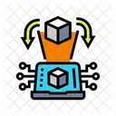 Digital Twin Technology Icon