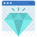 Digital Value Value Diamond Icon