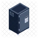 Digital Vault Bank Locker Safe Box Icon