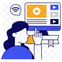 Digital video  Icon