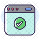 Digital Vote Candidate Ballot Paper Icon