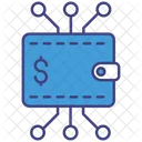 Digital Wallet Money Payment Icon