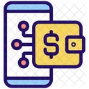 Digital Wallet Online Icon