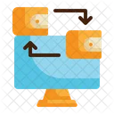 Digital Wallet Exchange  Icon