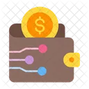 Digital Wallet Money Payment Icon