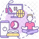 Digital Wellness Trend Icon