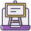 Digital Whiteboard Icon