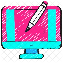 Digital writing  Icon
