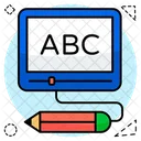 Digital Writing Online Writing Graphic Tablet Icon