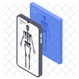 Digital X-Ray Scan Icon