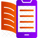 Digitales Buch Buch Hulle Symbol