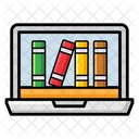 E Books Digitale Bibliothek Online Bibliothek Symbol