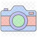 Digitalbildgebung Linear Farbsymbol Symbol