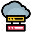 Cloud Server Netzwerk Symbol