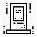 Anzeige Digital Beschilderung Symbol