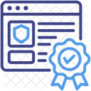 Digitale Signatur Signatur Sicherheit Symbol
