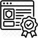 Digitale Signatur Signatur Sicherheit Symbol