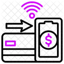 Digitale Zahlung  Symbol