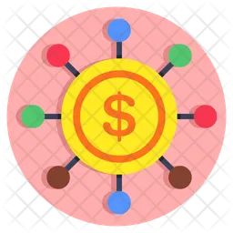 Digitaler Dollar  Symbol