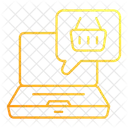 Digitales Einkaufen  Symbol