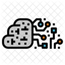 Gehirn Chip Prozessor Symbol