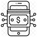Geld Geschaft Digital Symbol