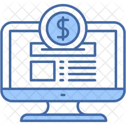 Digitales Geld  Symbol