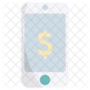 Digitales Geld Symbol