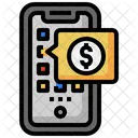 Digitales Geld  Symbol