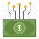 Digitales Geld  Symbol