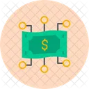 Digitales Geld  Symbol