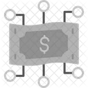 Digitales Geld  Symbol