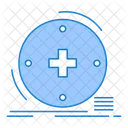 Digitales Gesundheitswesen  Symbol