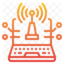 Digitales Internetsignal  Symbol