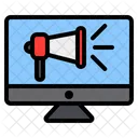 Digitales Marketing  Symbol