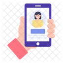 Online Konto Online Profil Web Profil Symbol