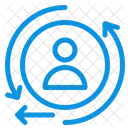 Digitales Remarketing  Symbol