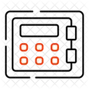 Digitales Schließfach  Symbol