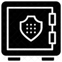 Digitales Schließfach  Symbol