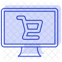 Digitales Einkaufen  Symbol